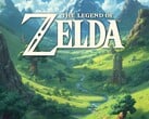 Изображён баннер к игре «The Legend of Zelda»