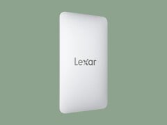 Толщина твердотельного накопителя Lexar Muse в самом тонком месте составляет всего 0,15 дюйма.