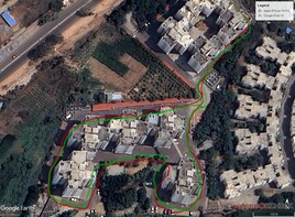 Навигация по кампусу с плотной застройкой