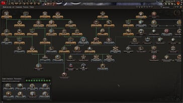 На снимке: скриншот игрового процесса из игры Hearts of Iron IV.