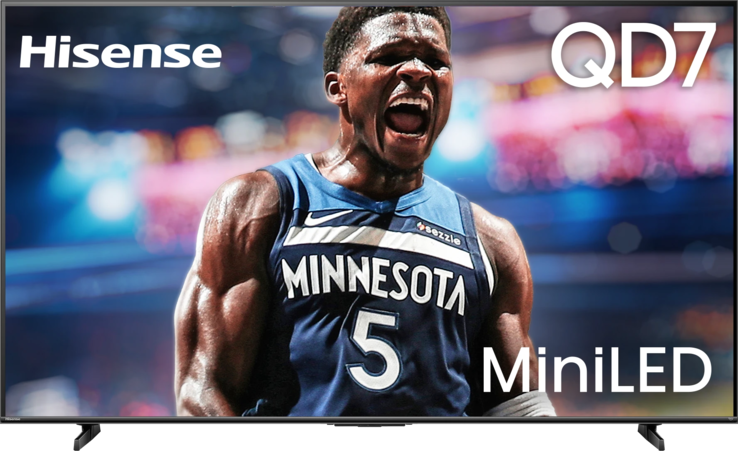 Миниатюрный LED-телевизор Hisense QD7QF. (Источник изображения: Hisense)