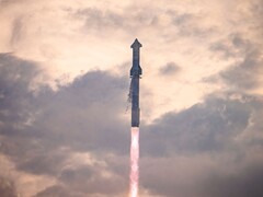 Изображение, показывающее запуск космического корабля Starship. (Источник изображения: SpaceX)