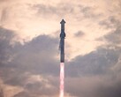 Изображение, показывающее запуск космического корабля Starship. (Источник изображения: SpaceX)
