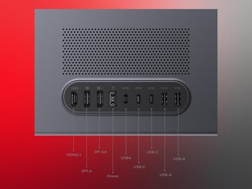 Показано подключение 4K OLED-монитора Lenovo Yoga Pro 27UD-10 (Источник изображения: Lenovo PR)