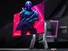 Модели Agon Pro AG246FK6 и Agon Pro AG276UZD должны со временем появиться в продаже по всему миру, бывшие на фото. (Источник изображения: AOC)