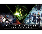 Рекламное изображение Alien Day 2025 в Steam, на котором изображены обложки игр Alien Isolation, Aliens Dark Descent и Alien Rogue Incursion. (Источник изображения: Steam)
