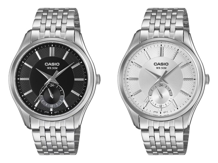 Слева направо: часы Casio MTP-B315D-1AV и MTP-B315D-7AV
