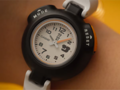 Модель Casio SAN-100H-7BJR (на фото) оснащена всего двумя кнопками. (Источник изображения: Casio)