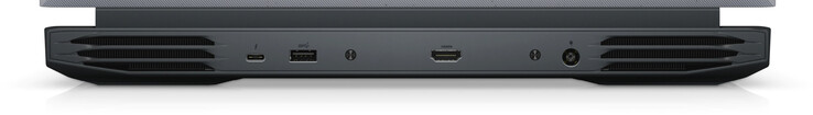 Задняя сторона: USB 3.2 Gen 2 (Type C, DisplayPort), USB 3.2 Gen 1 (Type A), HDMI, разъем питания