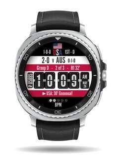 Циферблат «Kick It» доступен только для моделей, совместимых с Wear OS.