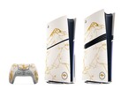 Золотое издание Ghost of Yotei Limited Edition DualSense, PS5 Slim и PS5 Pro. (Источник изображения: PlayStation)