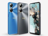 HTC Wildfire E5 Plus доступен в синем и черном цветах. (Источник изображения: HTC)