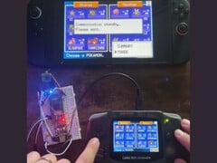 Микроконтроллер, соединяющий GBA с Nintendo Switch 2, что позволяет переносить покемонов между этими двумя устройствами