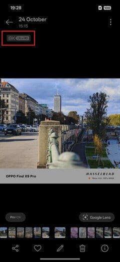 В фотогалерее 50-мегапиксельные изображения обозначены как 8K Ultra HD.