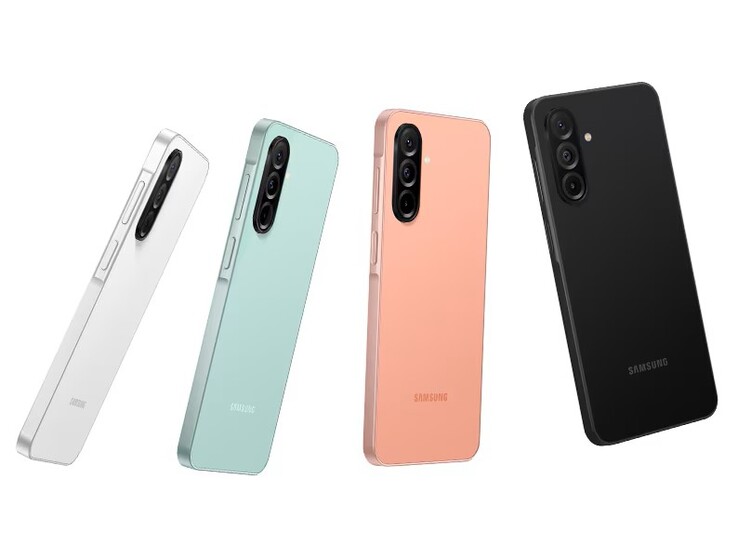 Samsung Galaxy A26 5G выпускается в цветах Awesome Mint, Awesome Black, Awesome White и Awesome Peach (Источник изображения: Samsung)