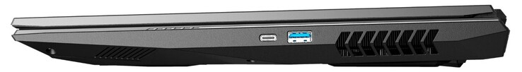 Правая сторона: Thunderbolt 3 (Type-C; DisplayPort), USB 3.2 Gen 1 (Type-A)