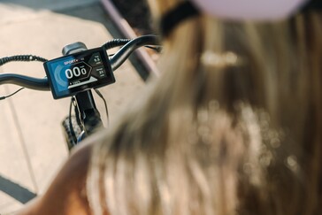 Электронный велосипед Tenways Wayfarer оснащен 4,3-дюймовым ЖК-дисплеем (Источник изображения: Tenways)