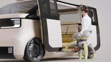 Автономное четвероногое кресло Walk Me от Toyota (Источник изображения: Toyota)