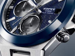 Керамический безель на часах Casio Edifice EFSS650D-2A (на фото) - первый для компании. (Источник изображения: Casio)