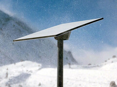 Жилая антенна Starlink во время снежной бури. (Источник изображения: Starlink)