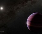 Концептуальное изображение гигантской планеты, вращающейся вокруг Альфа Центавра А (Источник изображения: NASA, ESA, CSA, STScI, R. Hurt; обрезано)