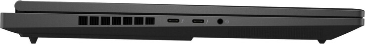 Левая сторона: 2x Thunderbolt 4 (USB-C; Power Delivery, DisplayPort), аудио разъем