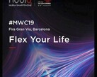 Тизер гибкого смартфона Nubia, MWC 2019 (Изображение: Weibo)