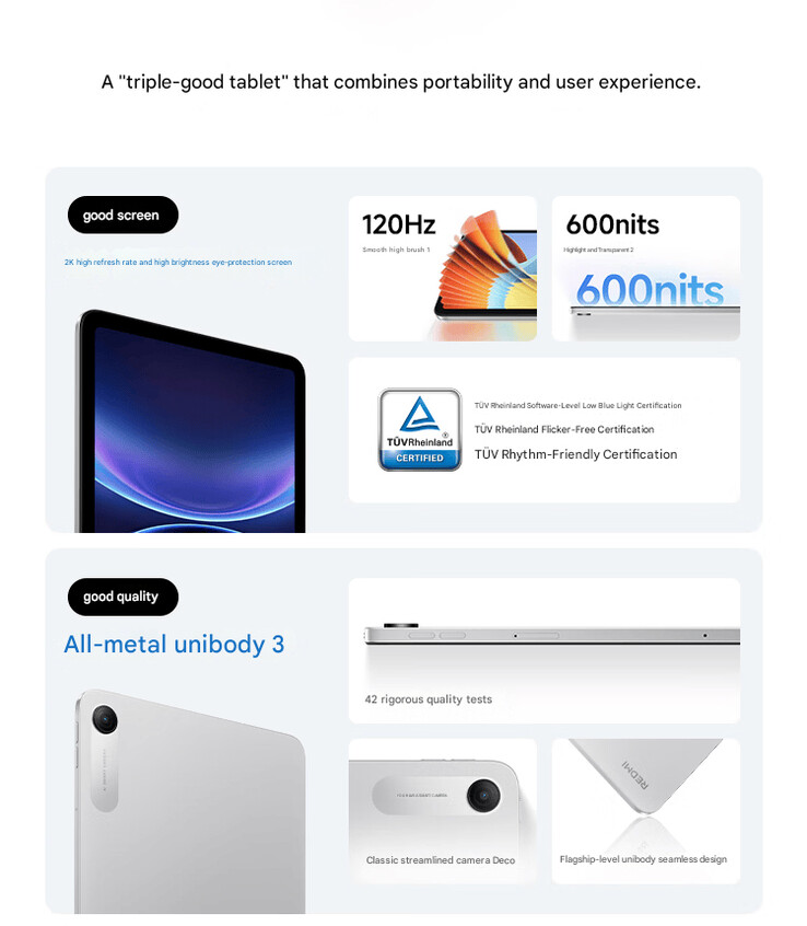 Другие основные характеристики планшета (машинный перевод)