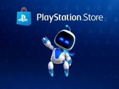 Баннер PlayStation Store с изображением Астробота