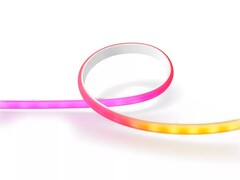 По слухам, светильник Philips Hue COB может быть ярче, чем старшая модель Hue Ambiance Gradient Lightstrip (на фото). (Источник изображения: Philips Hue)