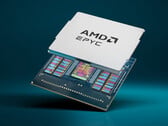 Рендер процессора AMD Epyc 9375F