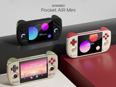 Pocket AIR Mini будет немного меньше, чем конкурирующая модель Anbernic RG476H. (Источник изображения: Ayaneo - отредактировано)