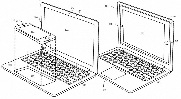 Apple запатентовала док-станцию для iPhone в формате ноутбука (Изображение: ixbt)