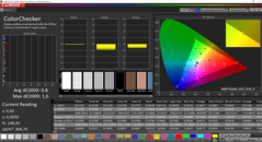 CalMAN ColorChecker (после калибровки)