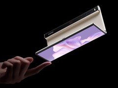 Как и изображенный на фотографии Huawei Mate Xs 2, Apple iPhone Fold будет иметь дисплей, складывающийся наружу. (Изображение: Huawei)
