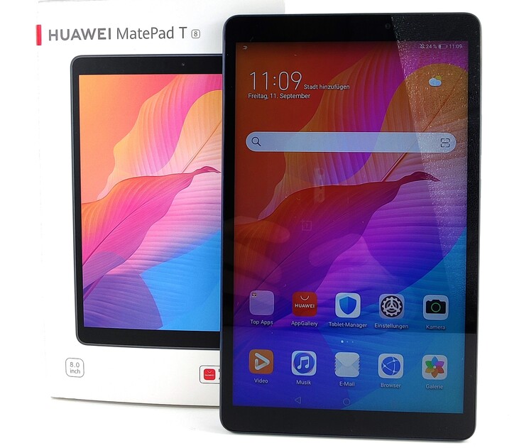 Протестировано: Huawei MatePad T8. Тестовый образец был предоставлен магазином notebooksbilliger.de