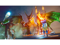 Скриншот из Runescape Dragonwilds, демонстрирующий уникальный и красочный визуальный стиль игры. (Источник изображения: Steam)