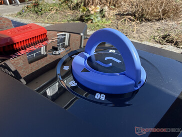 Ручная регулировка высоты среза