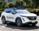 Прототип Nissan Ariya с комплектом роботакси ProPilot. (Источник изображения: Nissan)
