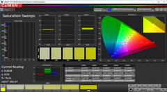 CalMAN Saturation Sweeps (DCI-P3)