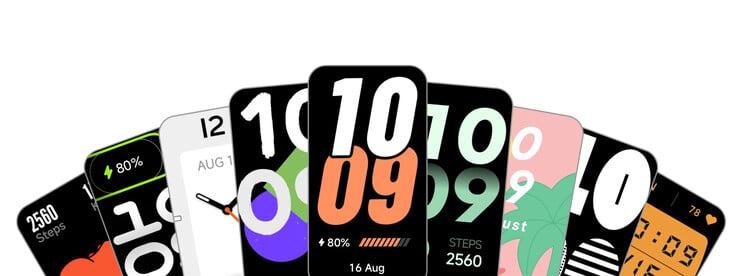 Smart Band 11 Active также поставляется с более чем 100 предустановленными циферблатами.
