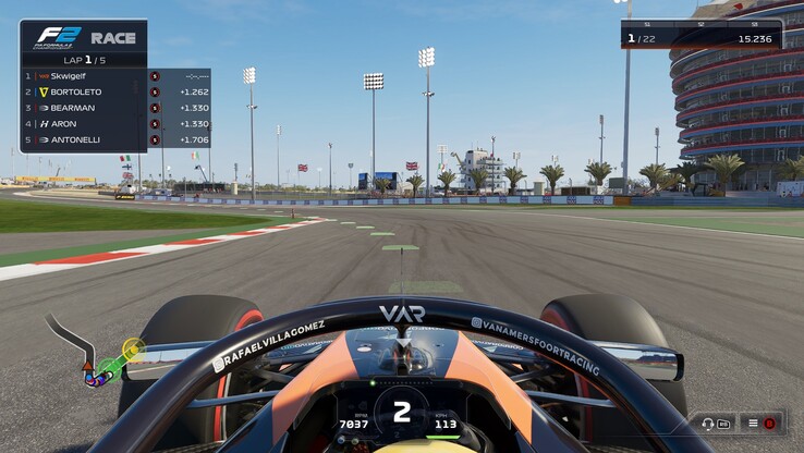 F1 25 HUD (источник изображения: Анил Ганти, Notebookcheck)