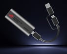 ROG USB-C10G — это адаптер USB-C к 10GbE. На снимке: рекламное изображение данного аксессуара с кабелем, входящим в комплект.
