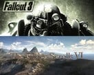 Показан баннер для Fallout 3 и The Elder Scrolls 6