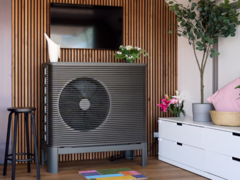 Тепловой насос IKEA и Svea Solar (на фото) можно найти в некоторых выставочных залах IKEA. (Источник изображения: IKEA)