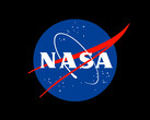 Логотип NASA на черном фоне (Источник изображения: NASA; AI-edited)