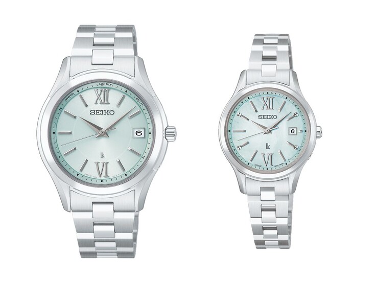 Часы Seiko Lukia Essential Collection Evergreen: HEC001 (слева) и HEE001 (справа)