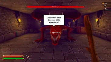 На фото: скриншот игрового процесса из The RPG.