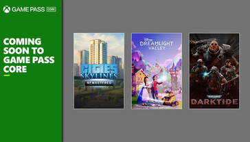 Эти три игры станут доступны 1 октября по подписке Game Pass Core. (Источник изображения: Xbox Wire)