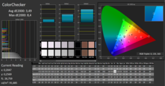 CalMAN - Color accuracy